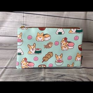 Loungefly Corgi Sushi Makeup Bag